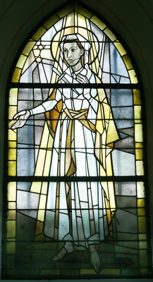 Glasfenster Maria